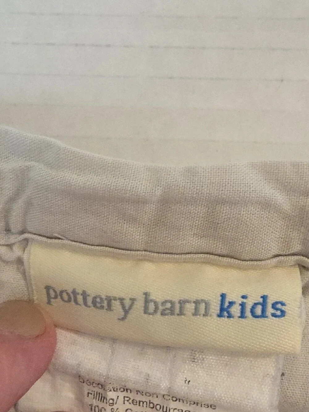Pottery Barn Kids Junior Varsity Red Navy Sports Patchwork Quilted Toddler Crib